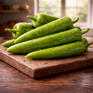 Poivron Vert – Fraîcheur Herbale, Croquant Intense et Caractère