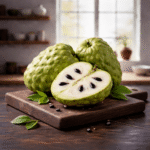Anone (Cherimoya) – La Crème de l'Exotisme, Saveur Vanillée et Texture Fondante