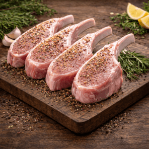 Côtelette de Veau – Tendreté Royale, Chair Rosée et Finesse Gastronomiq