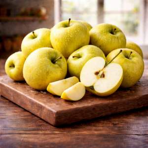 Pommes Golden fraîches – Douces, croquantes et naturellement sucré