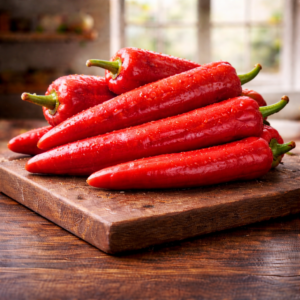 Poivron Rouge – Saveur Sucrée, Chair Fondante et Concentré de Vitamines