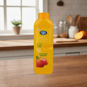 Gel Douche – FAYZ – Pêche – 750 ml – Sans alcool – Sans colorant