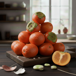 Kaki – Douceur de Miel, Texture Fondante et Délice d&rsquo;Automne