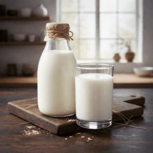 Lait de Vache Frais (Litre) – Onctuosité Naturelle et Saveur Authentique de la Ferme