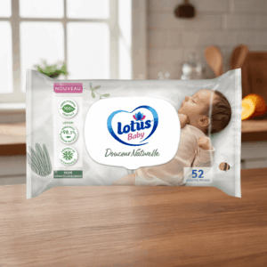 Lingettes Lotus Baby 52 unités