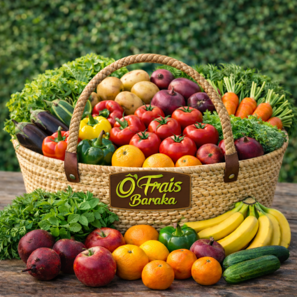 Panier "O’Frais Baraka" – L'Abondance au Meilleur Prix