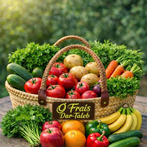 Panier "O’Frais Dar Taleb" – Le Kit Survie Étudiant : Frais, Rapide et Économique