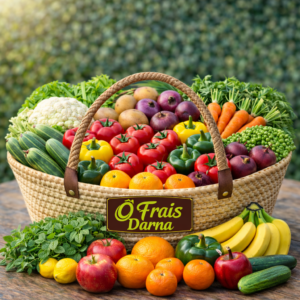 Panier « O’Frais Darna » – La Générosité du Marché pour toute la Maison