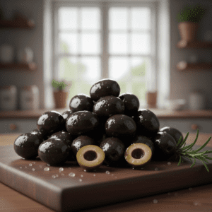 Olives Noires – Saveur Profonde, Chair Charnue et Soleil Méditerranéen