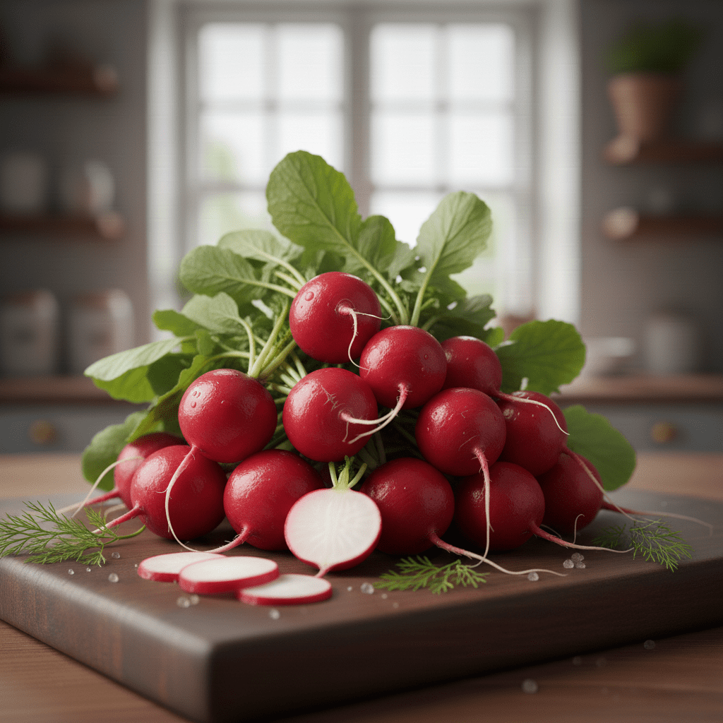 Radis Croquants et Piquants – La Touche Rosée de Votre Assiette