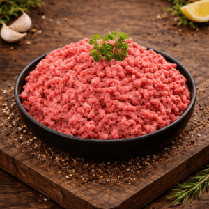 Viande Hachée de Bœuf (500g)– Fraîcheur Garantie, Fondant et Saveur Authentique