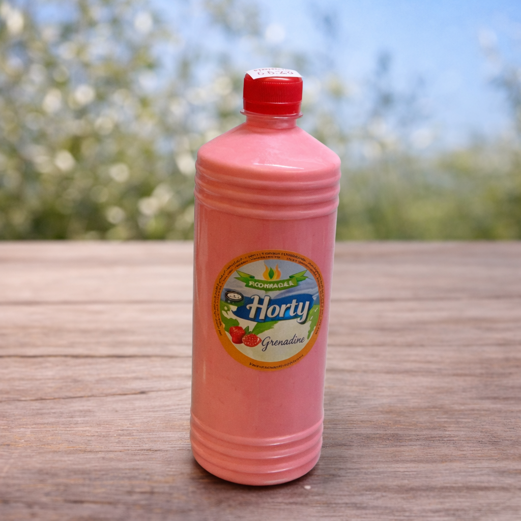 Horty Grenadine Fromadel – Boisson lactée douce et fruitée