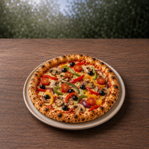 La Pizza Végétarienne– Le Festival de Légumes Croquants et de Fromage Fondant