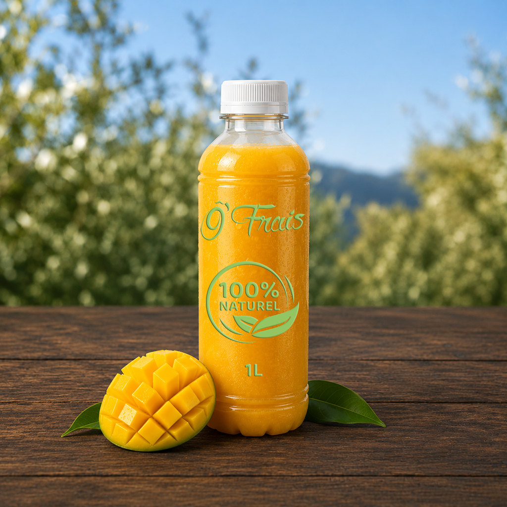 Jus de Mangue Frais – L'Exotisme Pur, Onctueux et Vitaminé